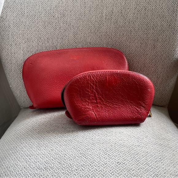 Cuyana Bags Cuyana Leather Travel Case Set Asis Poshmark